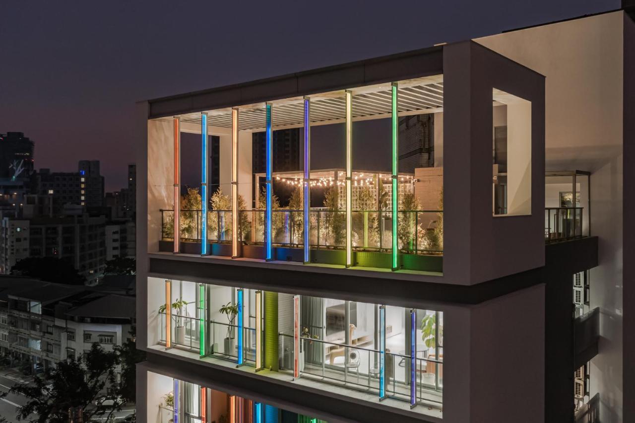1Li7E Hotel Taichung Exterior foto